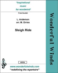 Sleigh Ride Flute Quartet cover Thumbnail